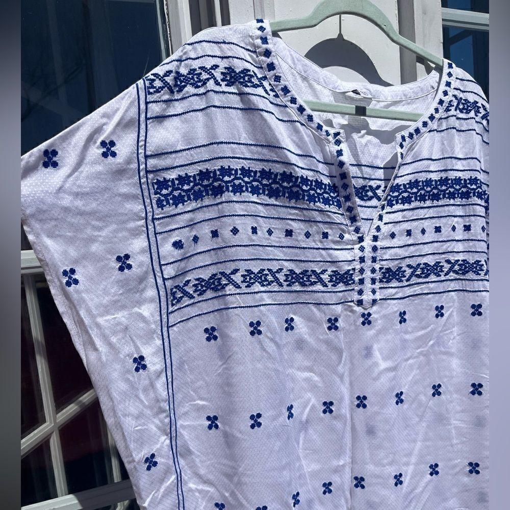 Lucky Brand Embroidered Tunic Dress - Picture 8 of 8